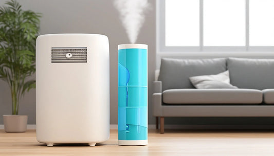 Blue and Brown Home Gadget Purifier